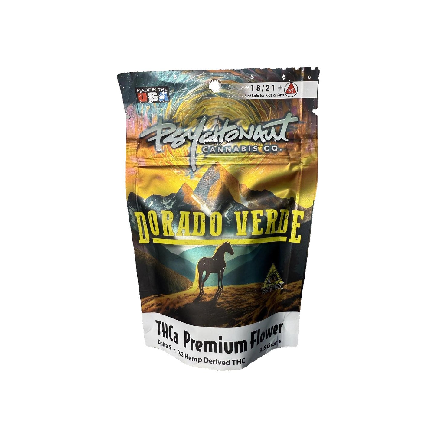 Premium Flower. Dorado Verde.