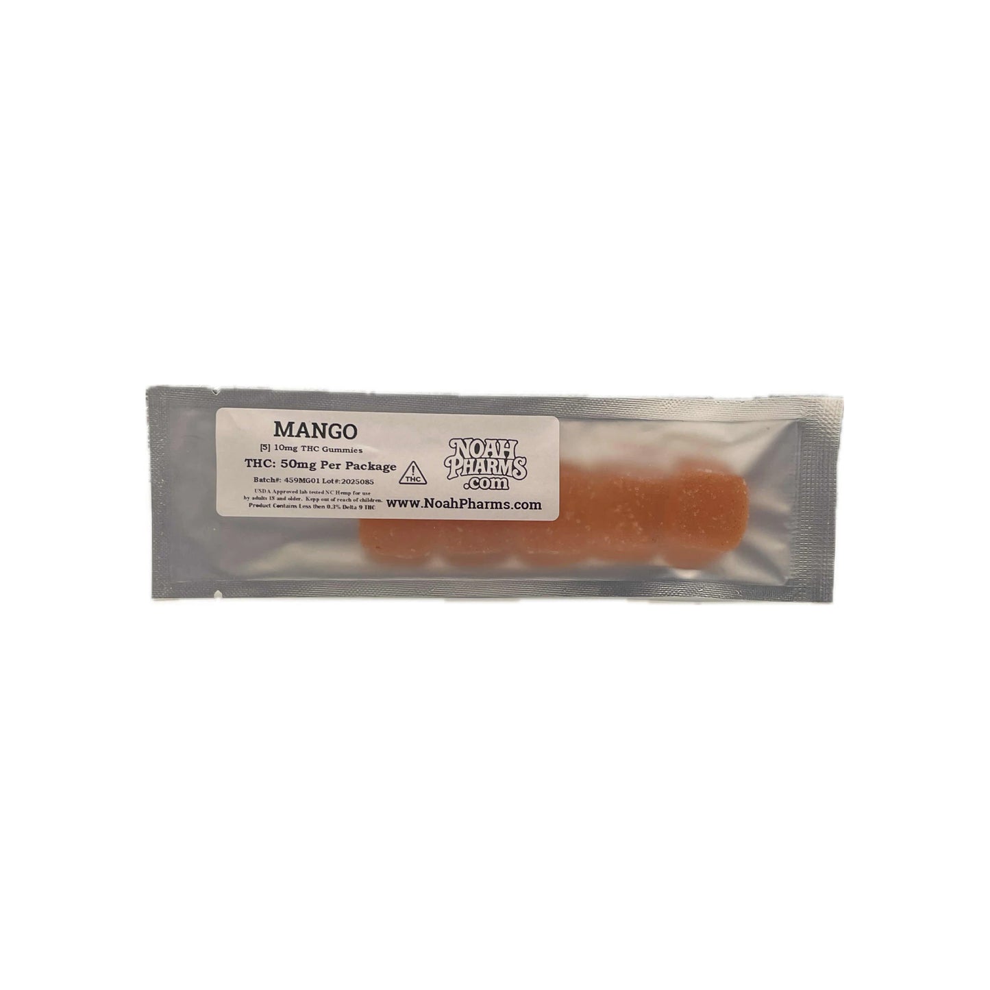 Noah Pharms Delta-9 THC Gummies (50mg Pack | 10mg Each | 5 Pieces)