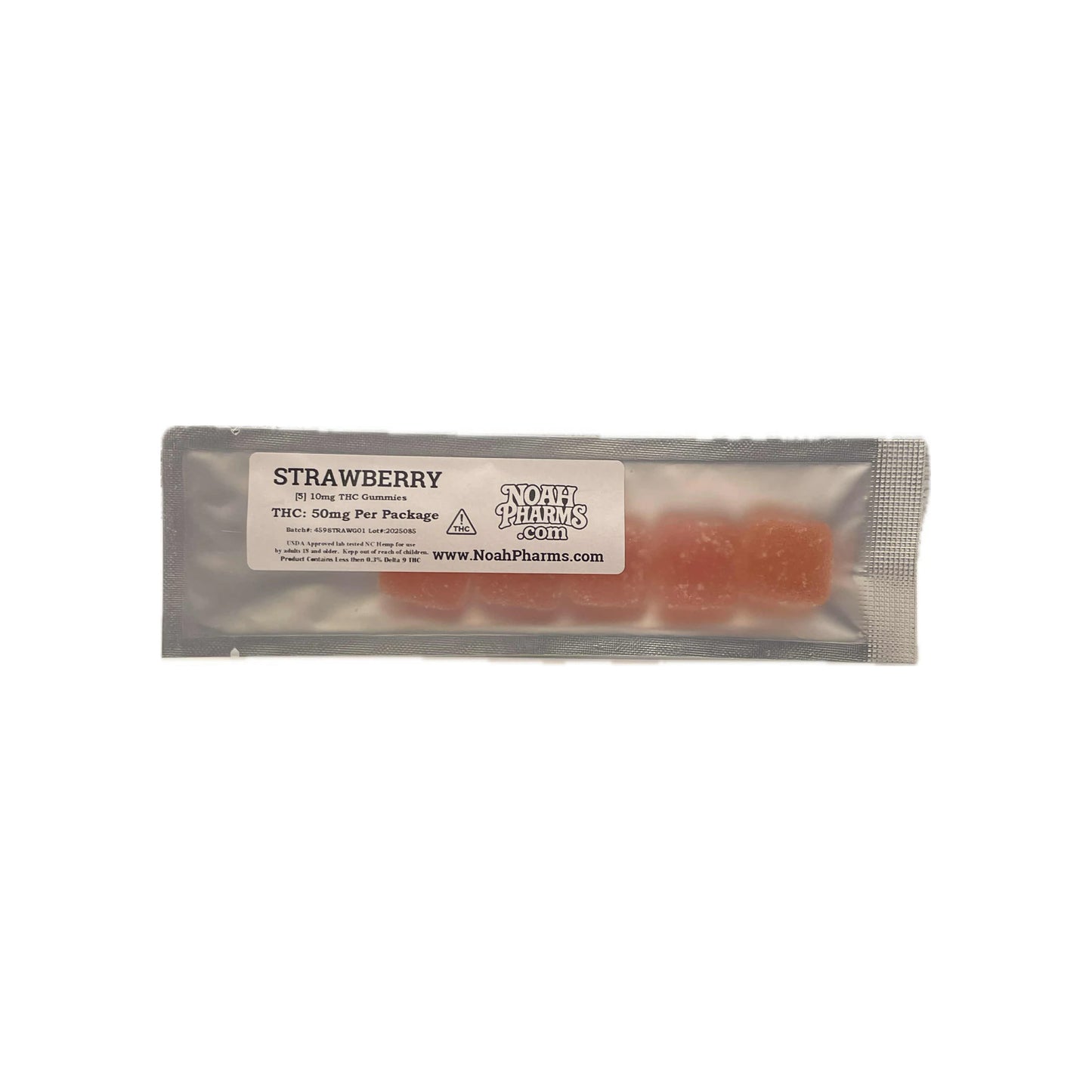 Noah Pharms Delta-9 THC Gummies (50mg Pack | 10mg Each | 5 Pieces)