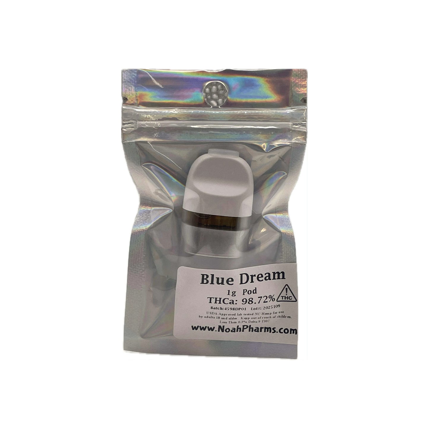 Noah Pharms Premium THCa Magnetic 1g Pod Detachable | High-Potency | Flavor-Rich | Hemp-Derived