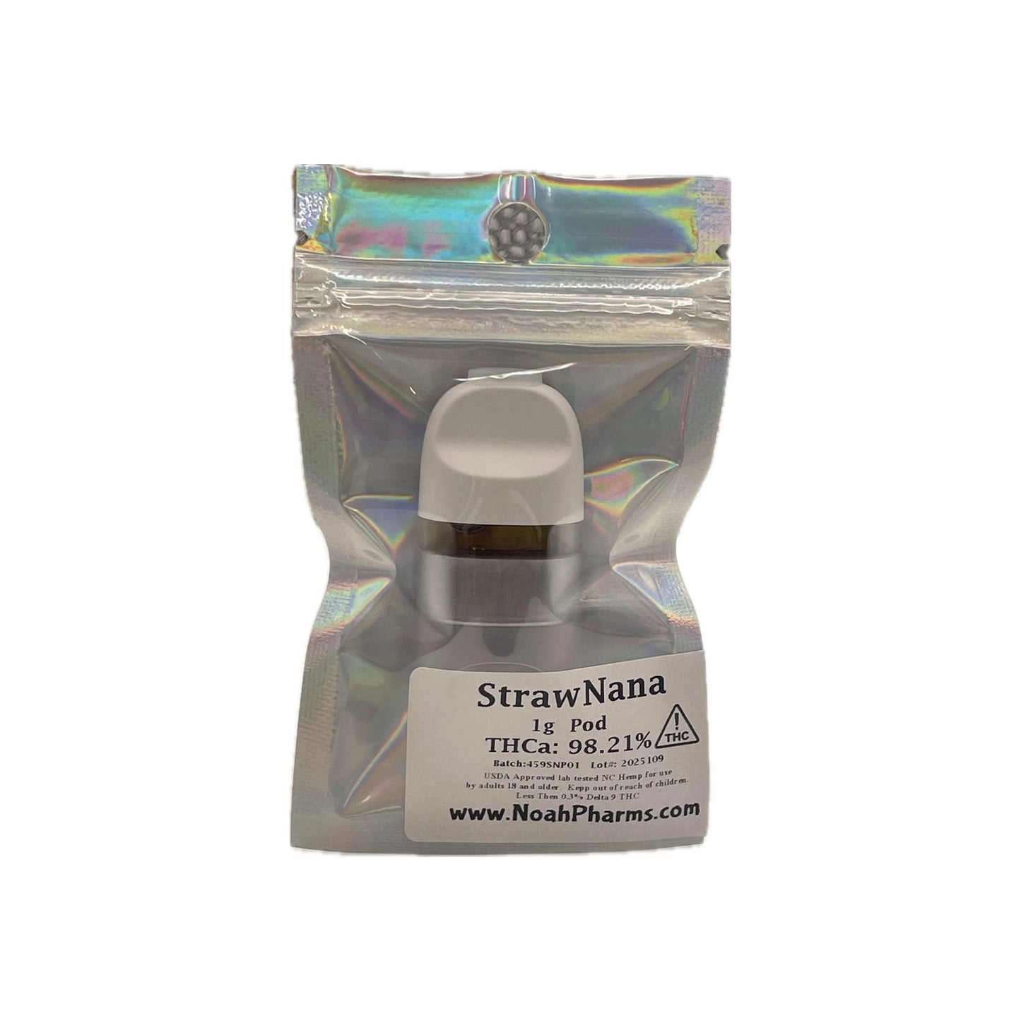 Noah Pharms Premium THCa Magnetic 1g Pod Detachable | High-Potency | Flavor-Rich | Hemp-Derived