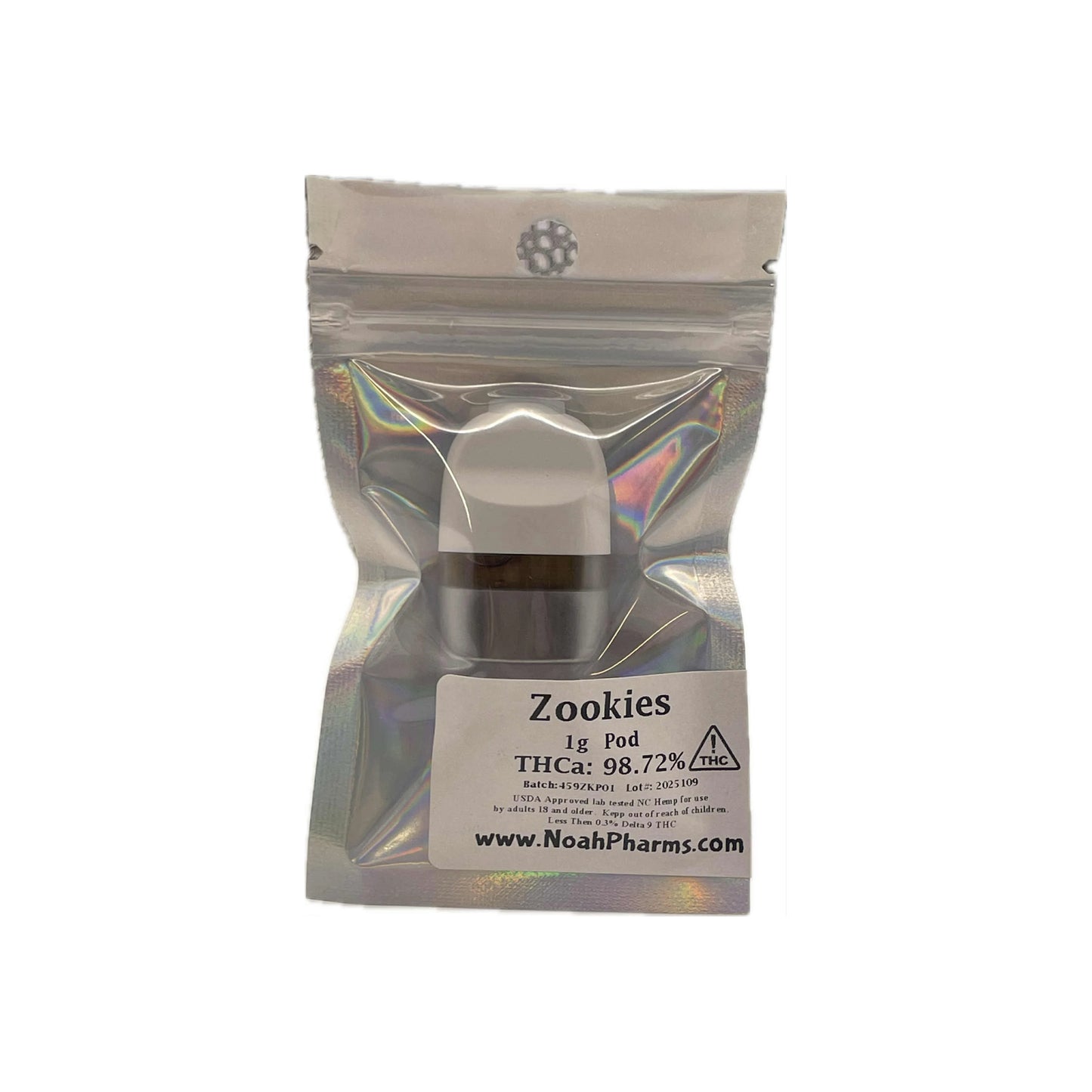 Noah Pharms Premium THCa Magnetic 1g Pod Detachable | High-Potency | Flavor-Rich | Hemp-Derived
