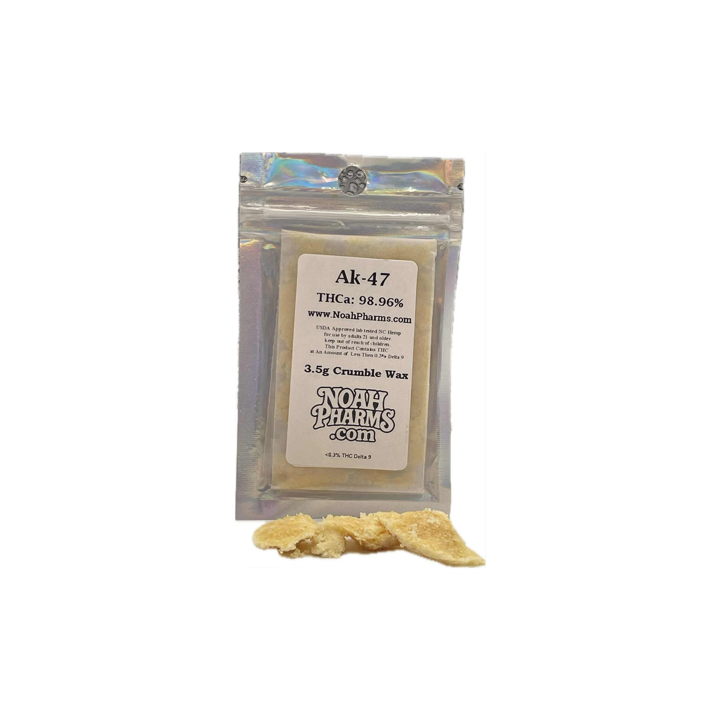 AK-47 THCa Crumble Concentrate High-Potency | Sativa-Dominant Hybrid | Small Batch /1g