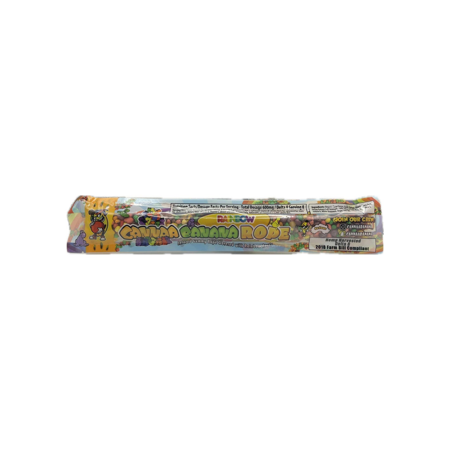 Cannaa Banana  THC Candy Rope 600mg