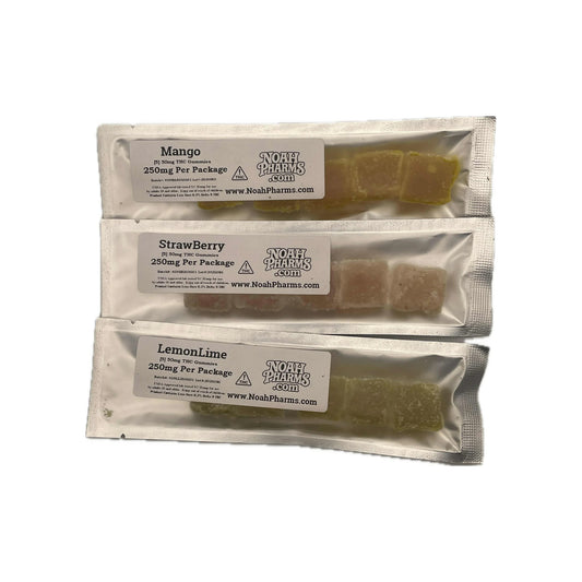 Noah Pharms Delta-9 THC Gummies  (250mg Pack | 50mg Each | 5 Pieces)