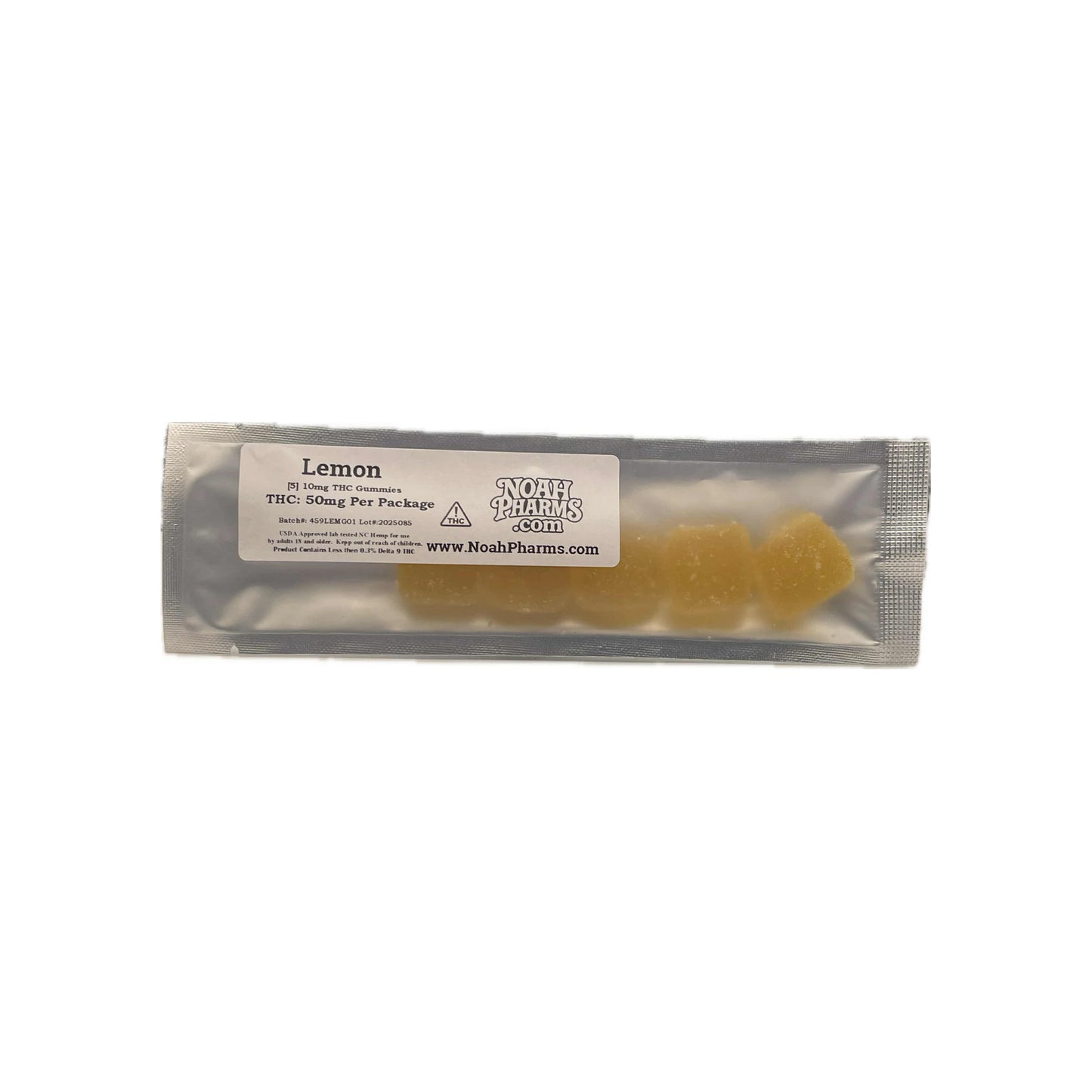 Noah Pharms Delta-9 THC Gummies  (50mg Pack | 10mg Each | 5 Pieces)
