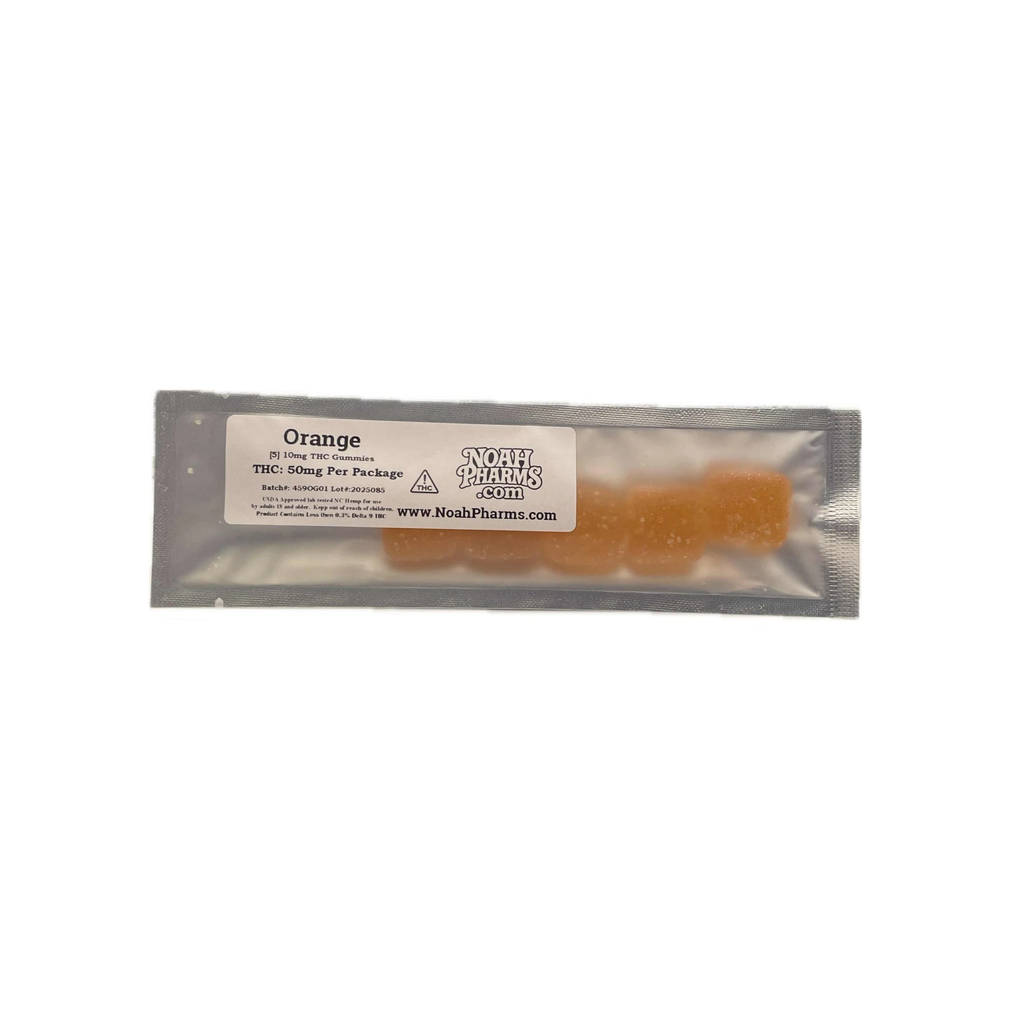 Noah Pharms Delta-9 THC Gummies  (50mg Pack | 10mg Each | 5 Pieces)