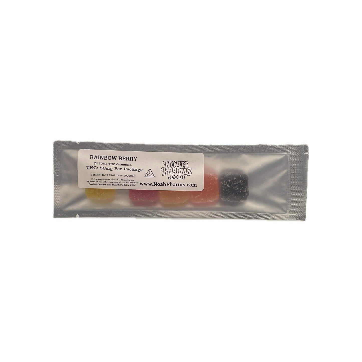 Noah Pharms Delta-9 THC Gummies  (50mg Pack | 10mg Each | 5 Pieces)
