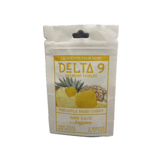 Jayvee Delta-9 Premium Edibles Hard Candy (30mg Pack | 15mg Each | 2 Pieces)