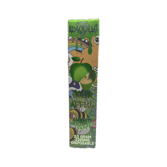 Exodus Amanita Mushroom Vape 2.2g | 2200mg | Disposable | Sour Apple