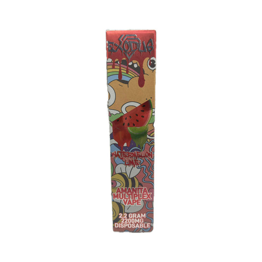 Exodus Amanita Mushroom Vape 2.2g | 2200mg | Disposable | Watermelon Lime