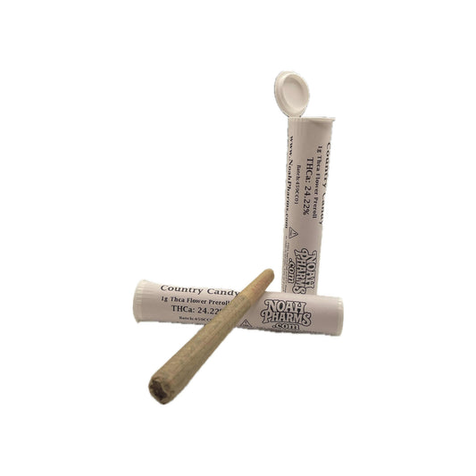 Country Candy Premium Indoor Preroll 1 Gram | Whole Flower | Hybrid