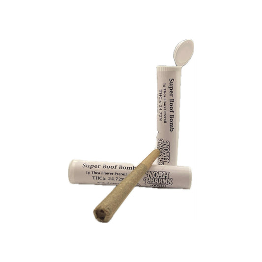 Super Boof Premium Indoor Preroll 1 Gram | Whole Flower | Balanced Hybrid