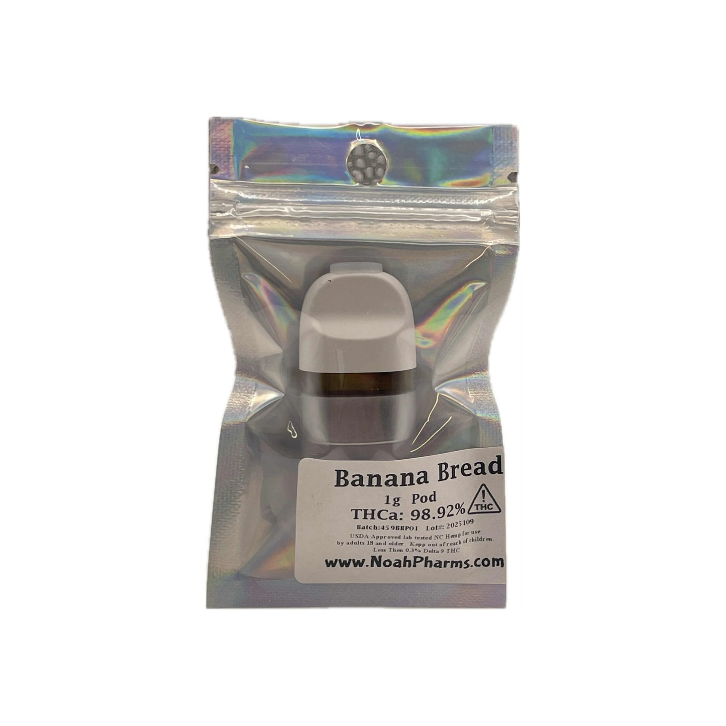 Noah Pharms Premium THCa Magnetic 1g Pod Detachable | High-Potency | Flavor-Rich | Hemp-Derived