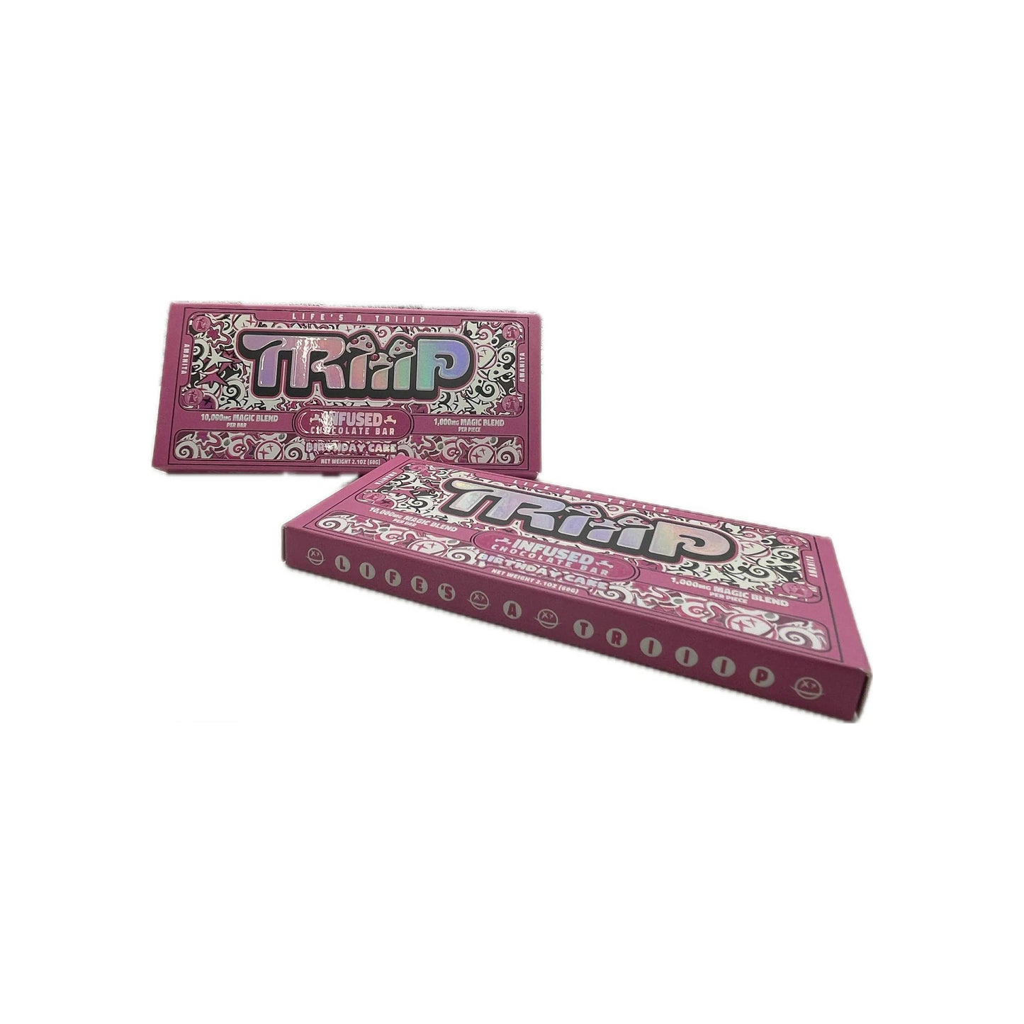 Triiip Infused Chocolate Bar Amanita muscaria Mushroom + Premium Chocolate | Sensory Experience